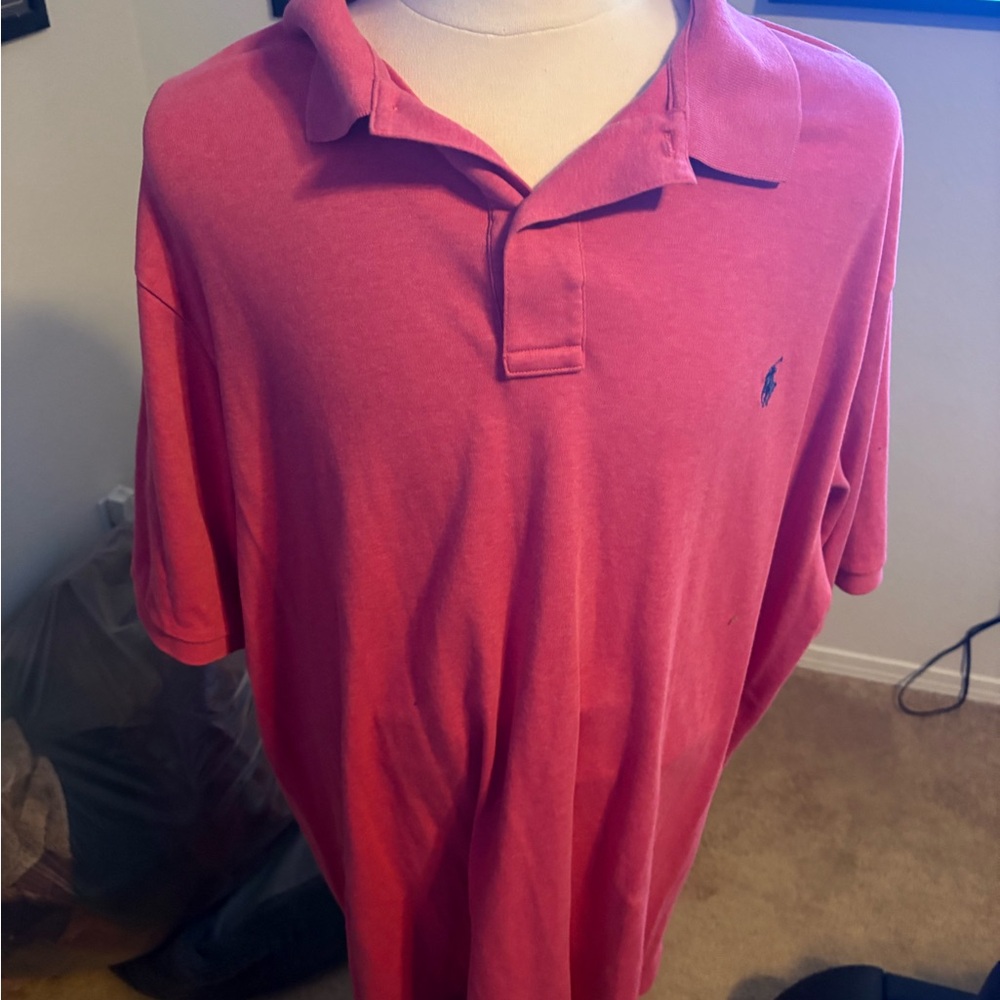 Pink Colored Soft Touch Pique Polo by Ralph Lauren Polo Shirt